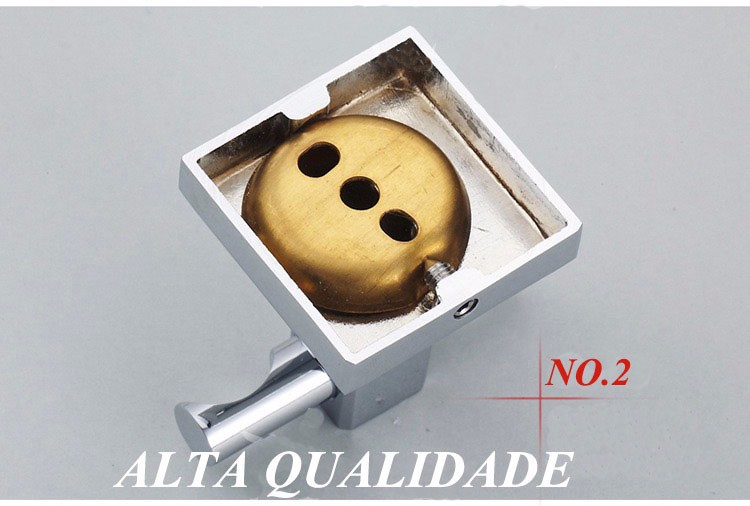 high quality brass square bathroom hardware accessories robe hook clothes hanger holder bag holder hook