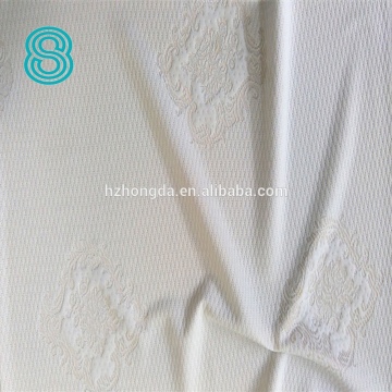 jacquard elastic 100% polyester jacquard knitted mattress fabic by china supplier