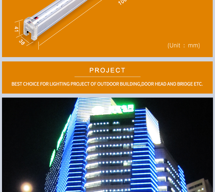 LED Full color RGB Tube Light