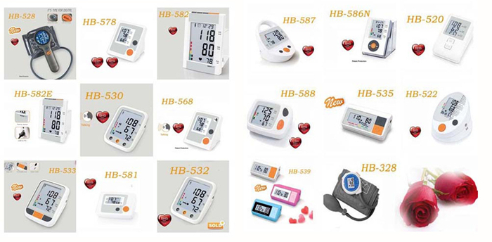 他のデジタル血圧計 Other digital blood pressure monitors