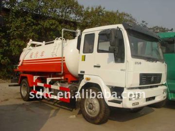 China 4x2 sewage sucking truck