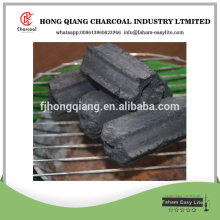 HongQiang hot sale portable lump BBQ hardwood sawdust charcoal