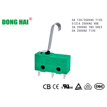 Mini Micro Switch Solder terminal Electrical Equipment