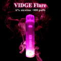 Canetas Vape descartáveis ​​Vidge Flare