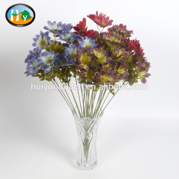 Wholesale cheap silk chrysanthemum flowers bushes for decoration