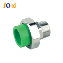 Brass Inserts PPR Male Adapter Union For Connecting PPR Pipe