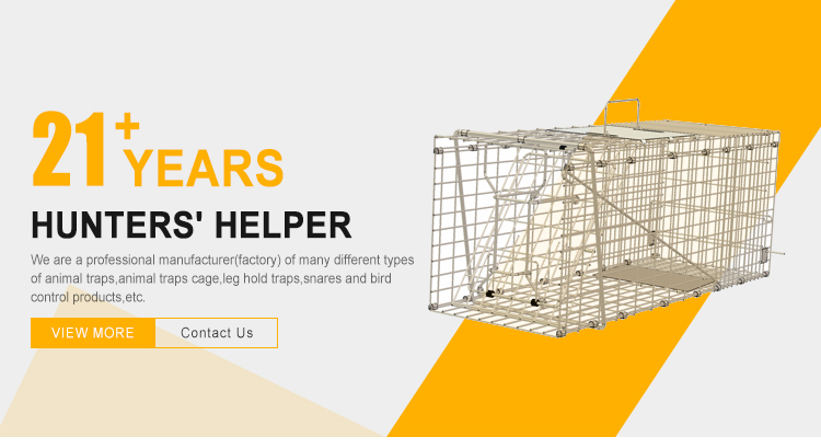 Liebang Humane Hunting Live Animal Cage Traps For Large Pest Animals Animal Control Fox Wildboar Cage Trap