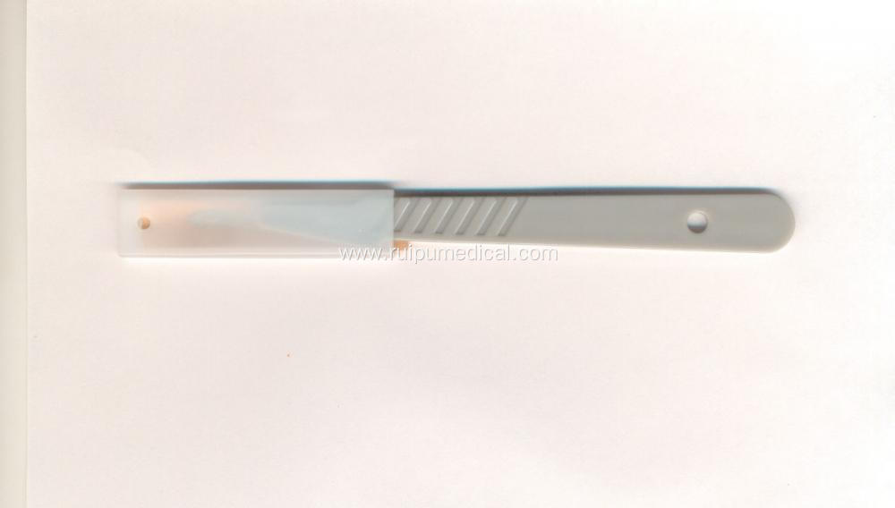 Sterile Medical Surgical Blade With Plastic Handle