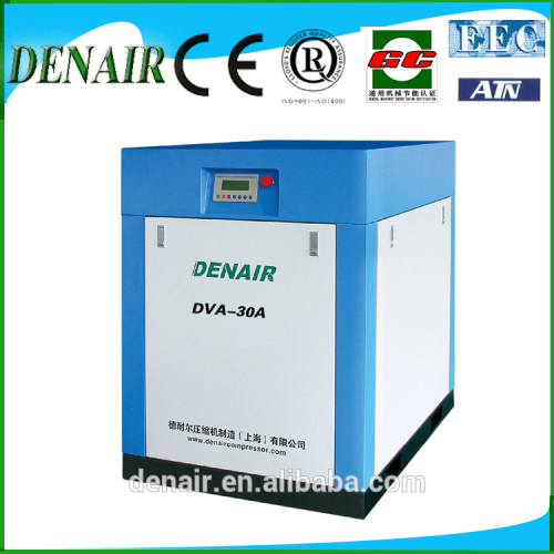 Energy saving 33% variable frequency screw air compressor for UAE