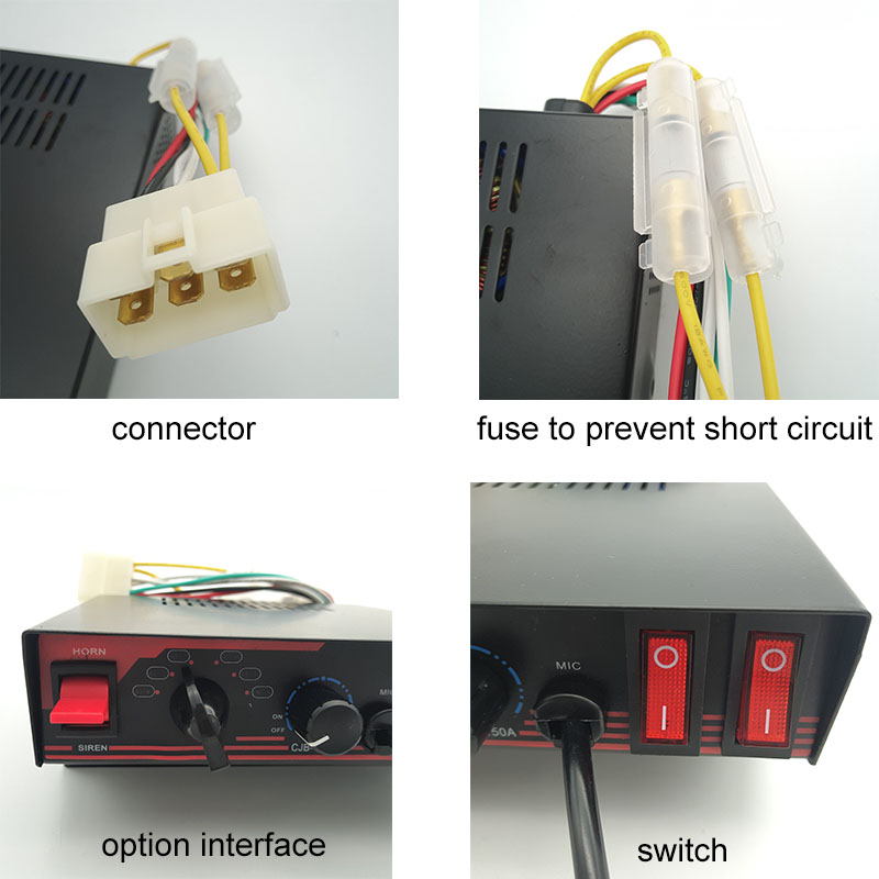 portable electric siren details