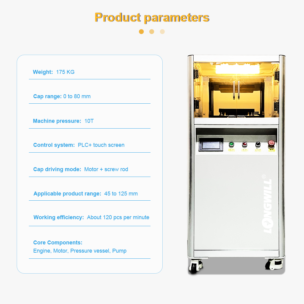 Máquina de tampa de cartucho automático Auto Cartridge Capping Machine