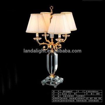 modern crystal chandelier table lamp