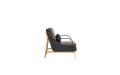bekväm lounge stol modern läderstol