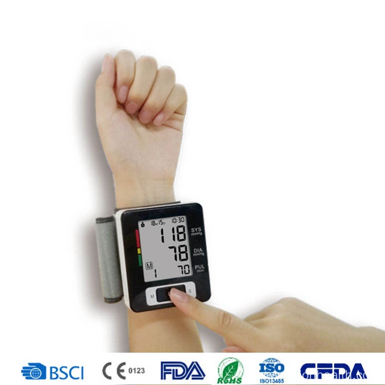 AlphagoMed Digital Wrist Blood Pressure Monitor with Storage Case. New.