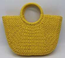 Fashion Women Leisure Beach Bag Straw Woven Bag
