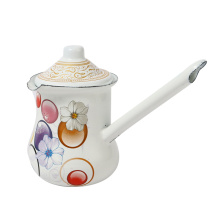 9cm/10cm/11cm Best Sale Kitchenware Cooking Pot Enamelware Coffee Warmer Pot