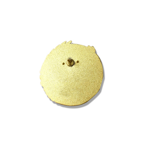 3d Embossed Souvenir Gold Lion Badge Lapel Pins