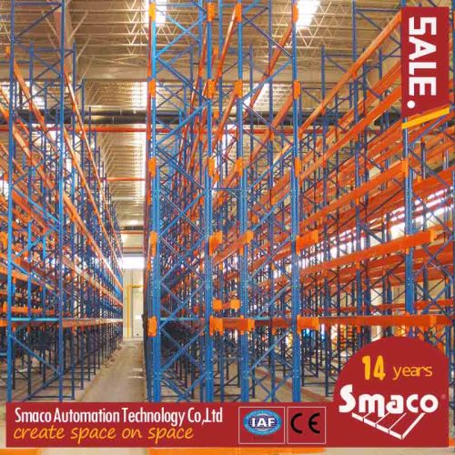 Kho hẹp lối đi pallet racking Heavy Duty Pallet Racking Hệ thống sử dụng dễ dàng