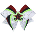 Όλα τα αστέρια ρίγες Cheer Bows