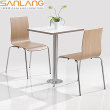 Guangxi Wood Furniture: Hans Wenger Style Leather Chairs for Restaurant Dining Rooms