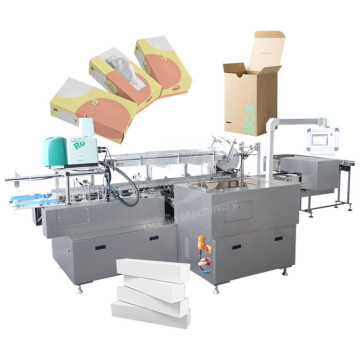 Ocean Facial Cleanser Carton Box and Beer Can Pack Machine