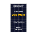 Sunket 182mm Serie 200W Mono Solar Panel