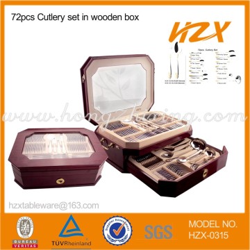 72pcs cutlery set