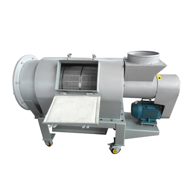 Centrifugal sifter with high speed airflow carrier