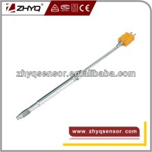 flexible temperature transducer for high temperature medium