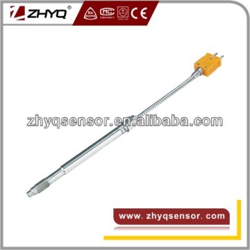 flexible temperature transducer for high temperature medium