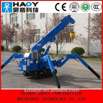 spider crane crawler crane with 5 booms telescopic booms for sale