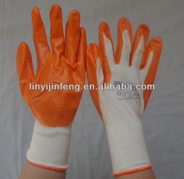 PVC coated industry gloves latex coated gloves for industry