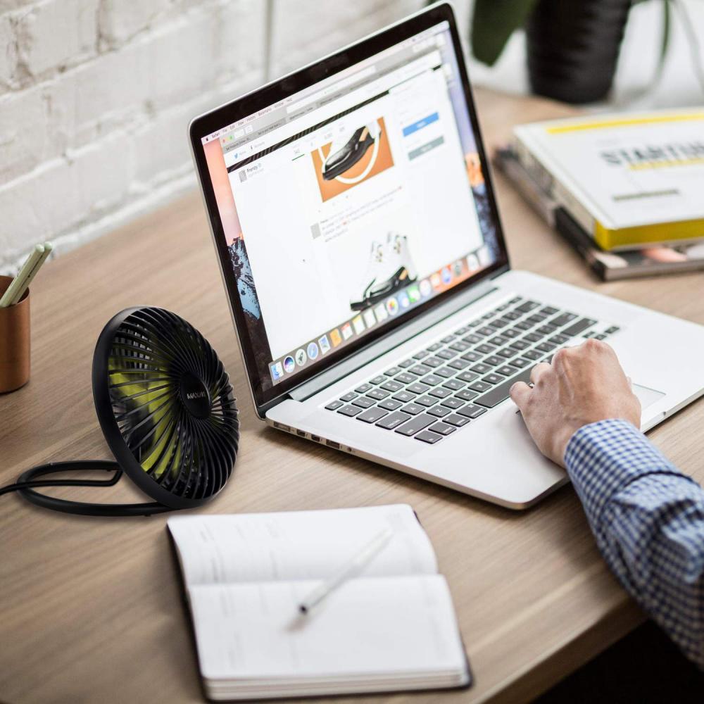 Přenosný stůl USB Osobní chlazení ventilátoru