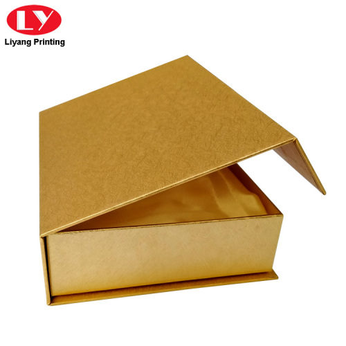 Caixas de presente de papelão personalizadas com logotipo da tampa magnética