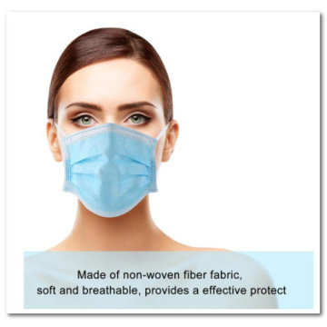 Disposable medical face mask