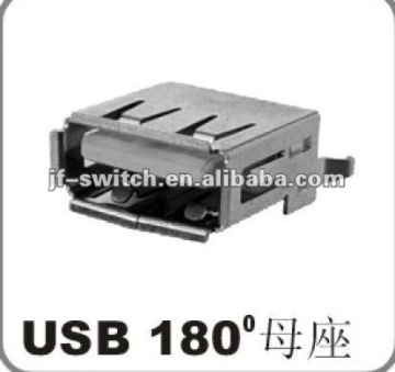 180 mini female usb connector