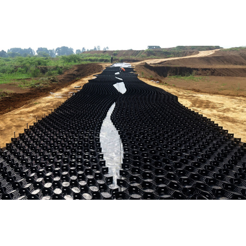 Slope Plastic HDPE Geocell Gravel Grid