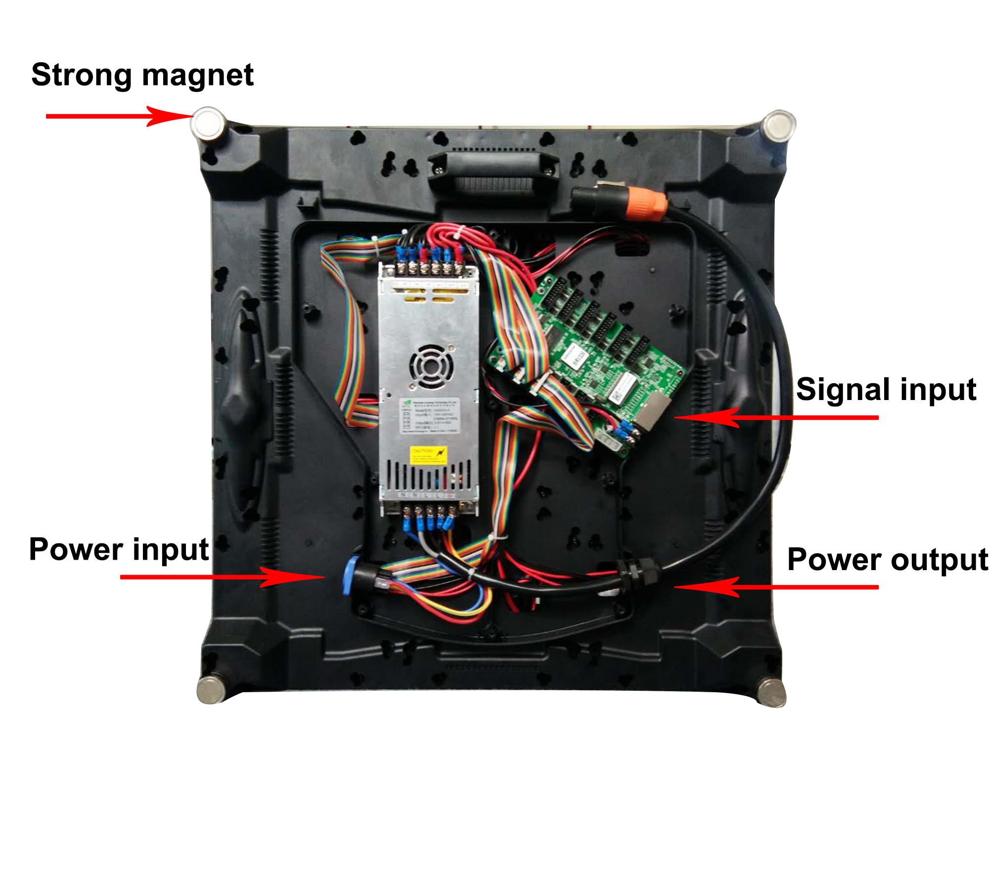 led display cabinet module