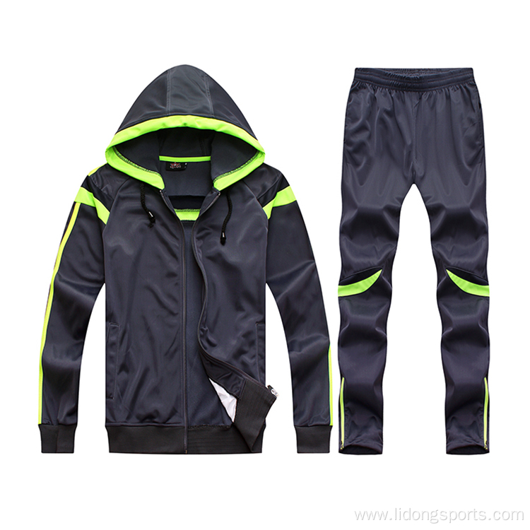 LiDong Wholesale latest new design tracksuit cheap mens