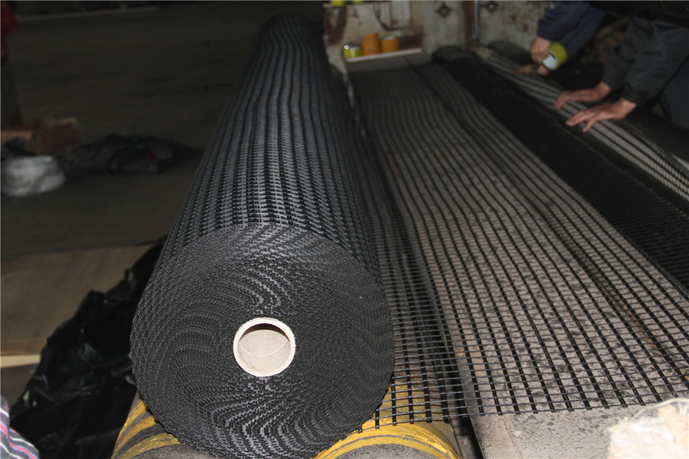 Pavement Reinforcement Fiberglass Geogrid