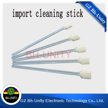 High quality 23cm long cleaning brush cleaning printhead stick Compatible for solvent inkjet printer machine for sale