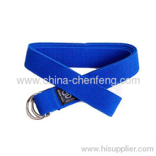 Blue Cotton Yoga Belts China Wholesale?