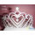 Heart Valentine's Day Pageant Crowns