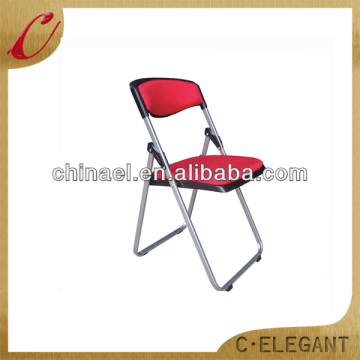 Padded folding chair, diner chair training school chair CX-H055