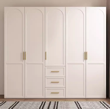 Solid wood wardrobe armoire