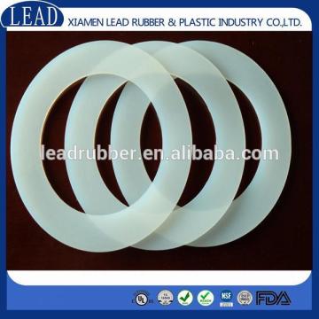 Reasonable price standard silicon round flat rubber gasket