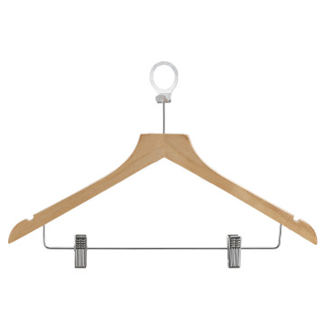 Wooden Pants Hanger and Coat Hanger