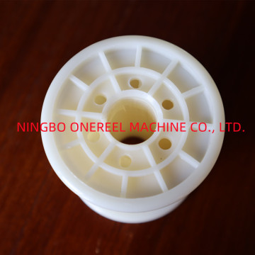 Plastic Empty Wire Spool With Thick Barrel Diameter