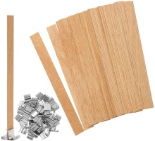 Wood Wick Candle Wicks - Single Type Wooden Candle Wicks