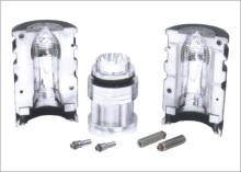 3cavity aluminium blow mould